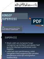 Konsep Supervisi