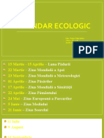 Calendar Ecologic