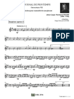 [Free Scores.com] Fischer Johann Caspar Ferdinand Journal Printemps Saxophone Soprano 2 2270 98555