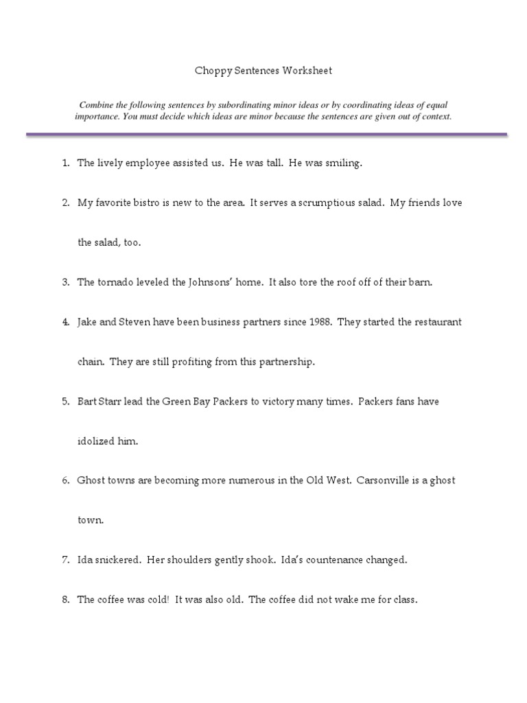 choppy-sentences-worksheet-pdf