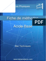 Resume Acide Base PDF