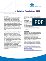 Part L1 of The Building Regulations 2006: Relevant To: England and Wales