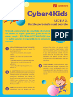 Cyber4Kids. Lectia 2. Datele Personale Sunt Secrete