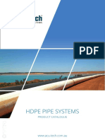 Acu Tech Piping Systems HDPE Pipe Systems Product Catalogue PDF