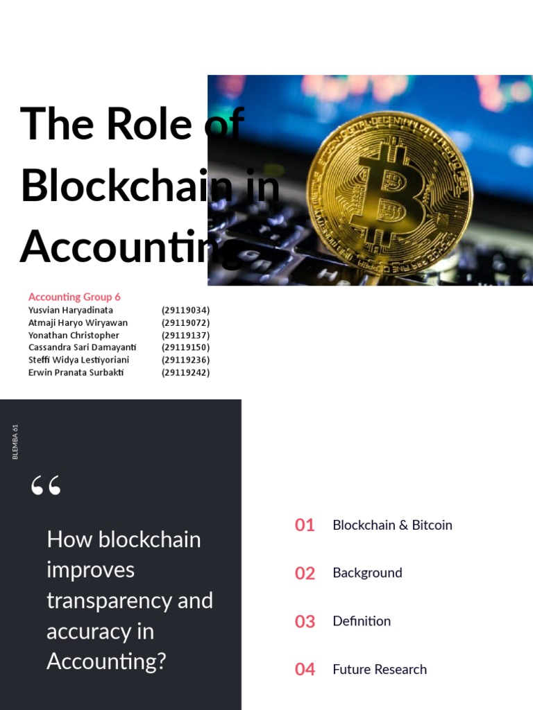 Blockchain's Impact on Accounting | PDF | Accounting | Information ...