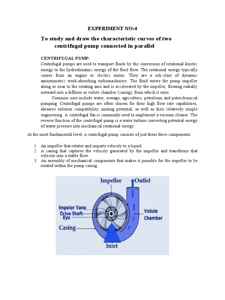Characterization of Flow Rates and Pressure Relationships for Two