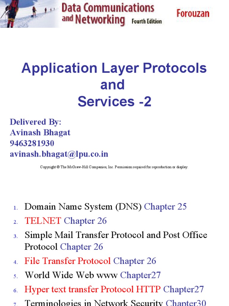 A1925317416 - 11002 - 30 - 2019 - Lec 35 TELNET | PDF | Computer ...