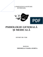 Psihologie generala - Suport de curs