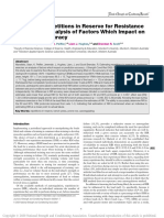 Estimating Repetitions in Reserve For Resistance Exercise An Analysis of Factors Which Impact On Prediction Accuracy PDF