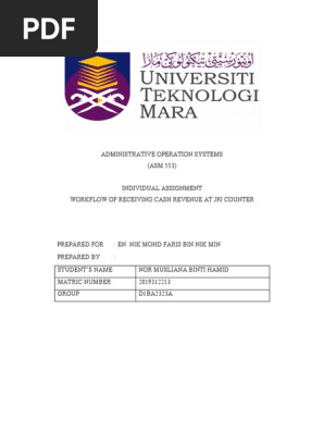 Assignment 1 workflow.docx