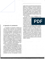 As Operações Do Pensamento (Fortin, 2000)