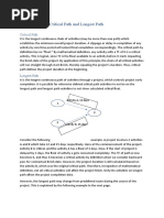 Calculating Critical Path and Float | PDF | Production And ...