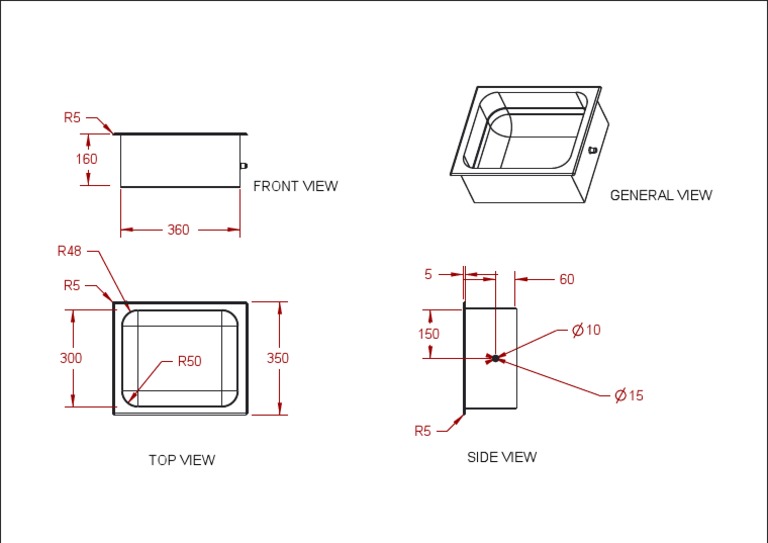 R5 Technical Drawing Overview | PDF