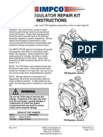 T60 Regulator: Repair Kit Instructions