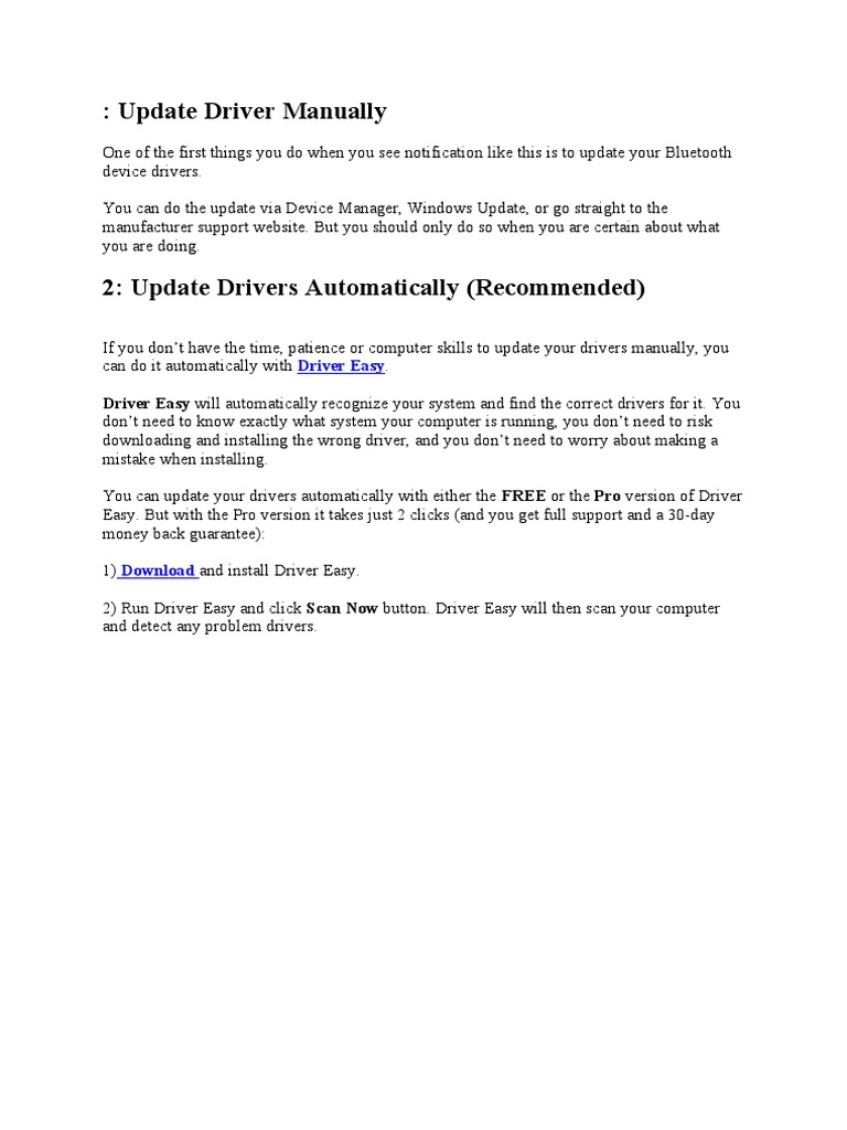 Easy Driver Updates for Beginners | PDF | Device Driver | Microsoft Windows