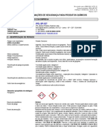 FISPQ de produto corrosivo IPEL BP-507