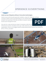 Experience Is Everything: Aerial Surveys - Bespoke Software - Innovative Technologies