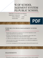 Scope of School Management System