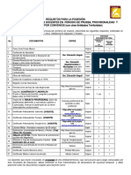 Documentos Posesión