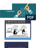 Job Evaluation Methods and Objectives
