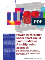 Power Transformer Under Short-Circuit Fault Conditions: A Multiphysics Approach