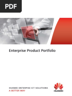 Enterprise Product Portfolio: Huawei Enterpise Ict Solutions