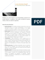 ¿Cómo escribir un correo electrónico formal Blog de Redacción de la PUCP