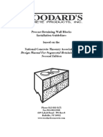 Design Manual For Segmental Retaining Walls PDF