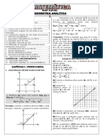 Geometria analítica - Pontos, retas e circunferências