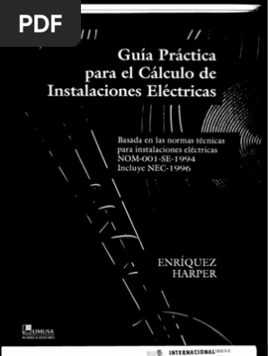 Guia Para El Calculo De Instalaciones Electricas Corriente - 