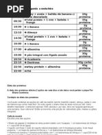 DIETA HIPERPROTÉICA