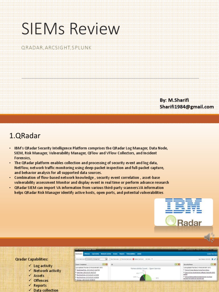 Siemsupload 160919122514 PDF | PDF | Computer Network | Information ...