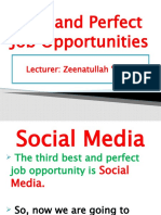 8th Semester 16th Lecture Social Media