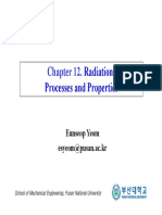 Radiation: Processes and Properties: Eunseop Yeom Esyeom@pusan - Ac.kr