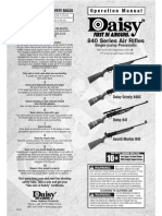 Daisy Model 84 840 840C and 845 Air Rifle PDF