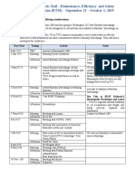 Revised India Banladesh Rail RTM Draft Itinerary