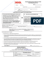 Employer Reimbursement Deferment /third Party Billing Request Form ID: N