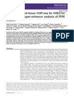 Fitac-Seq: Fixed-Tissue Chip-Seq For H3K27Ac Pro Filing and Super-Enhancer Analysis of Ffpe Tissues