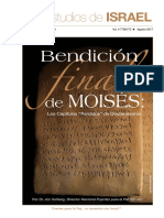 Bendición Final de Moisés