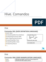 Comandos Hive SQL