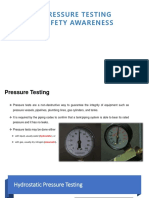 Pressure Testing Safety Awareness PDF