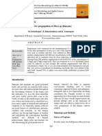 In Vitro Propagation of Musa SP (Banana) : Original Research Article