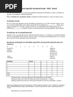 Escala de Mobilidade PERME | PDF