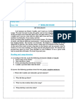 ENGLIH TEST FOR 1ms - Doc Sujet A Continuer