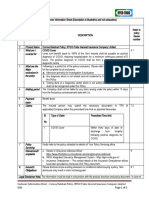 Customer Information Sheet - Benefit Rakshak