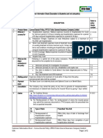 Customer Information Sheet - Indemnity Kavach