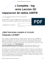 Reparación de Radios AM - FM Electrónica Completa PDF