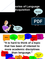 The Theories of Language Acquisition2