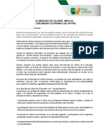 Articulo La Importancia Del Mercado de Valores