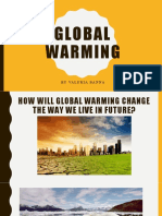 Global Warming: by Valeria Banna